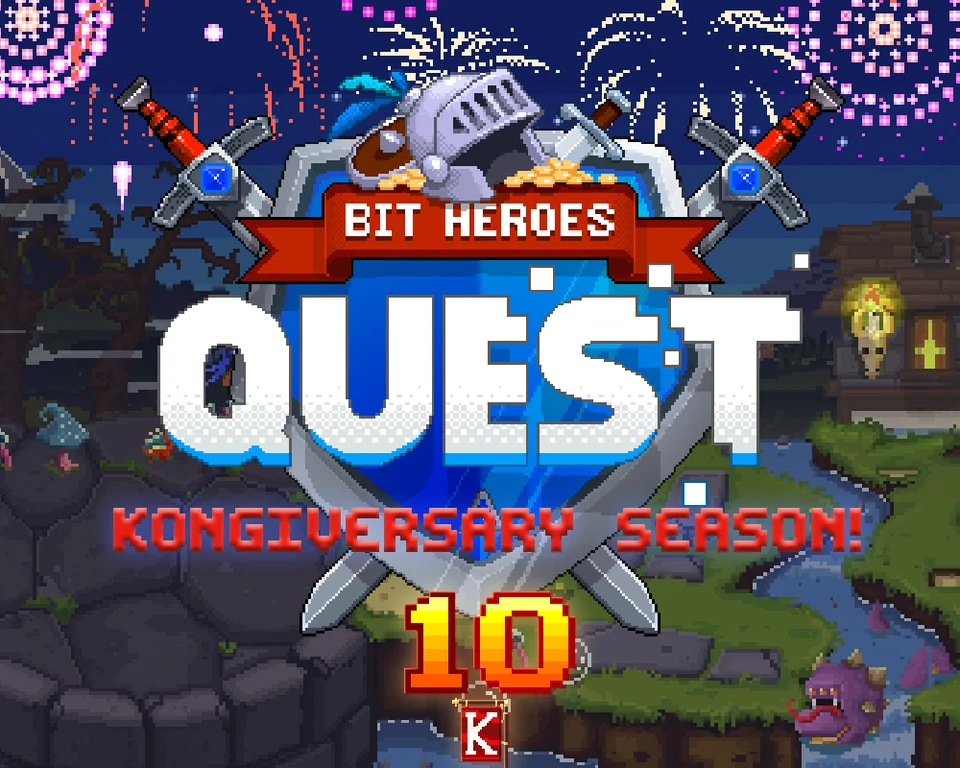 Bit Heroes game artwork from the Kongregate catalogue